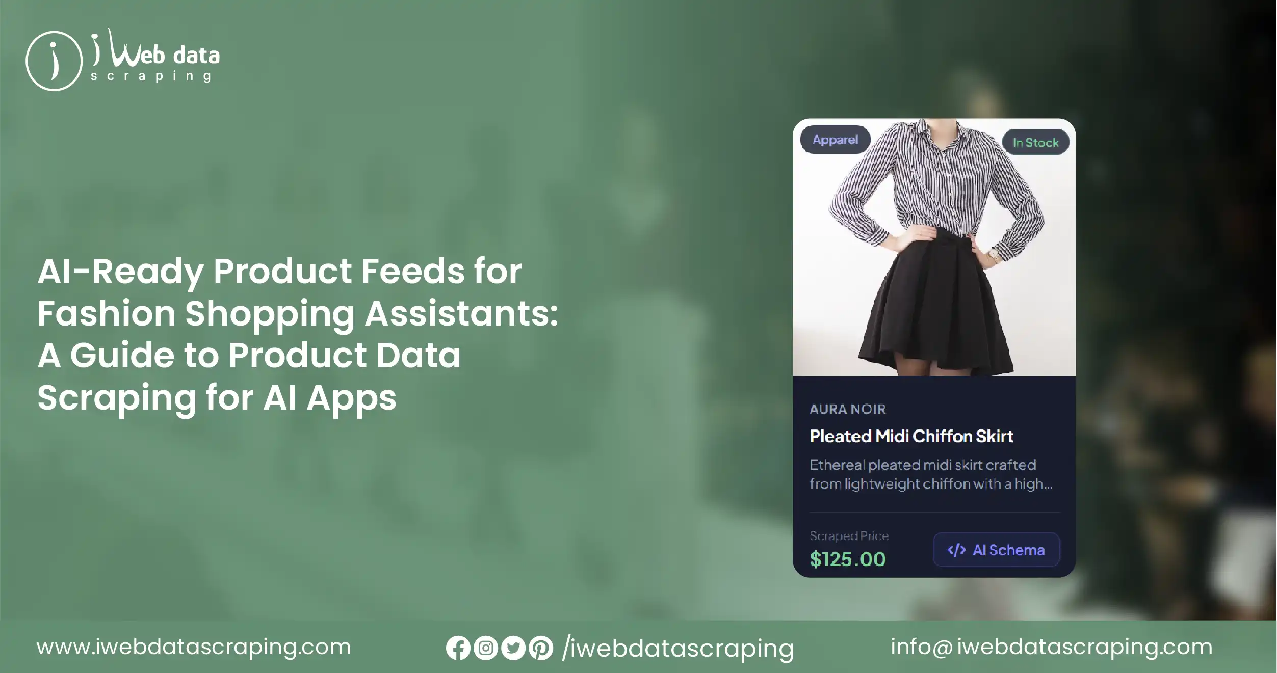 AI-Ready Product Feeds for Fashion Shopping Assistants: A Guide to Product Data Scraping for AI Apps